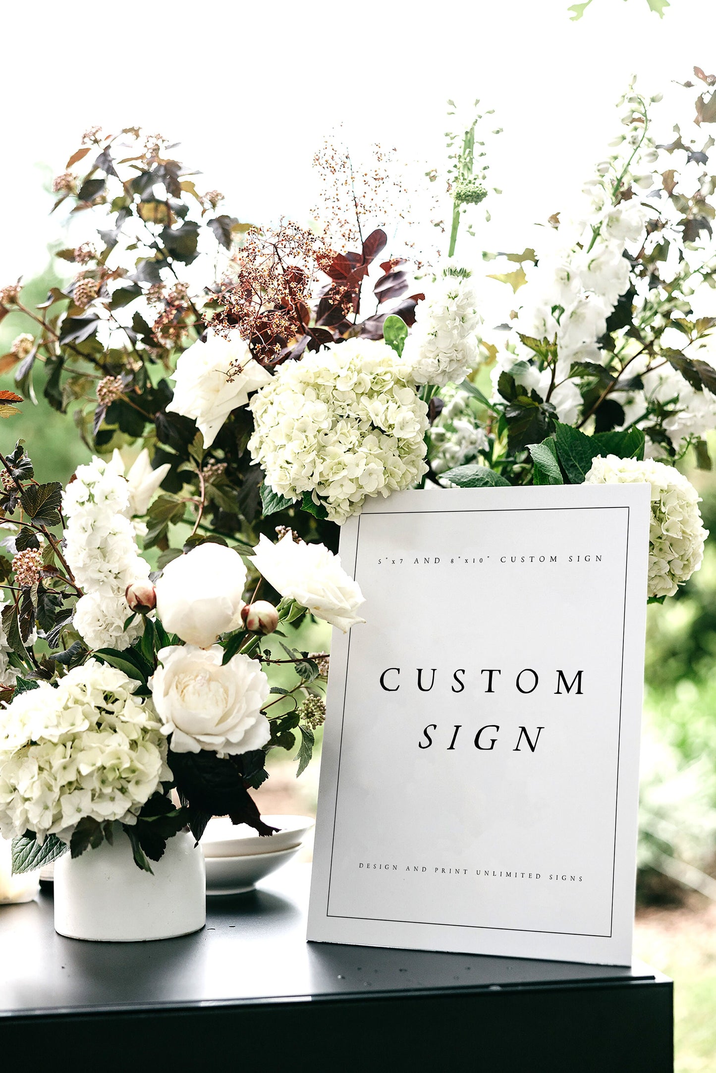 Danielle Modern Wedding Sign Template