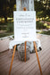 Amelie Printable Unplugged Ceremony Sign