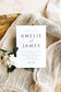 Amelie Wedding INVITATION Template