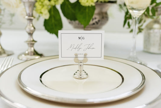 Madelyn Wedding Place Card Template