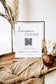 Amelie Honeymoon Fund QR Code Sign Template