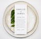 Amelie Minimalist Thank You Letter