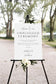 Amelie Printable Unplugged Ceremony Sign