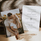 Minimalist Photo Wedding Invitation Template