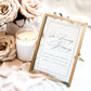 Cecilia In Loving Memory Sign Template Classic & Elegant