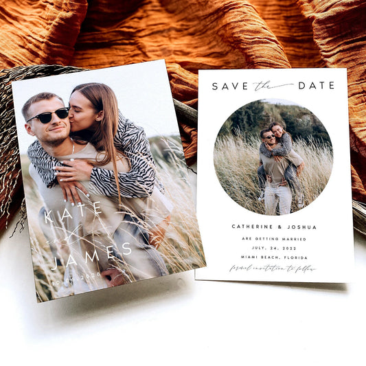 Kate Minimalist Save the Date Template