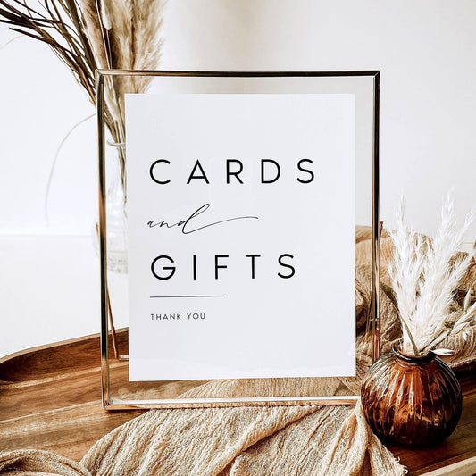 Kate Modern Cards and Gifts Sign