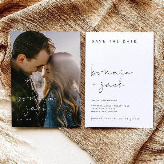 Bonnie Save The Date Template