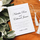 Natasha Classic Wedding Invitation Template