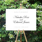 Natasha Wedding Welcome Sign Template