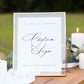 Giselle Elegant Wedding Sign Template