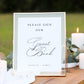 Giselle Wedding Guestbook Sign Template