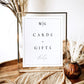 Madelyn Modern Cards and Gifts Sign