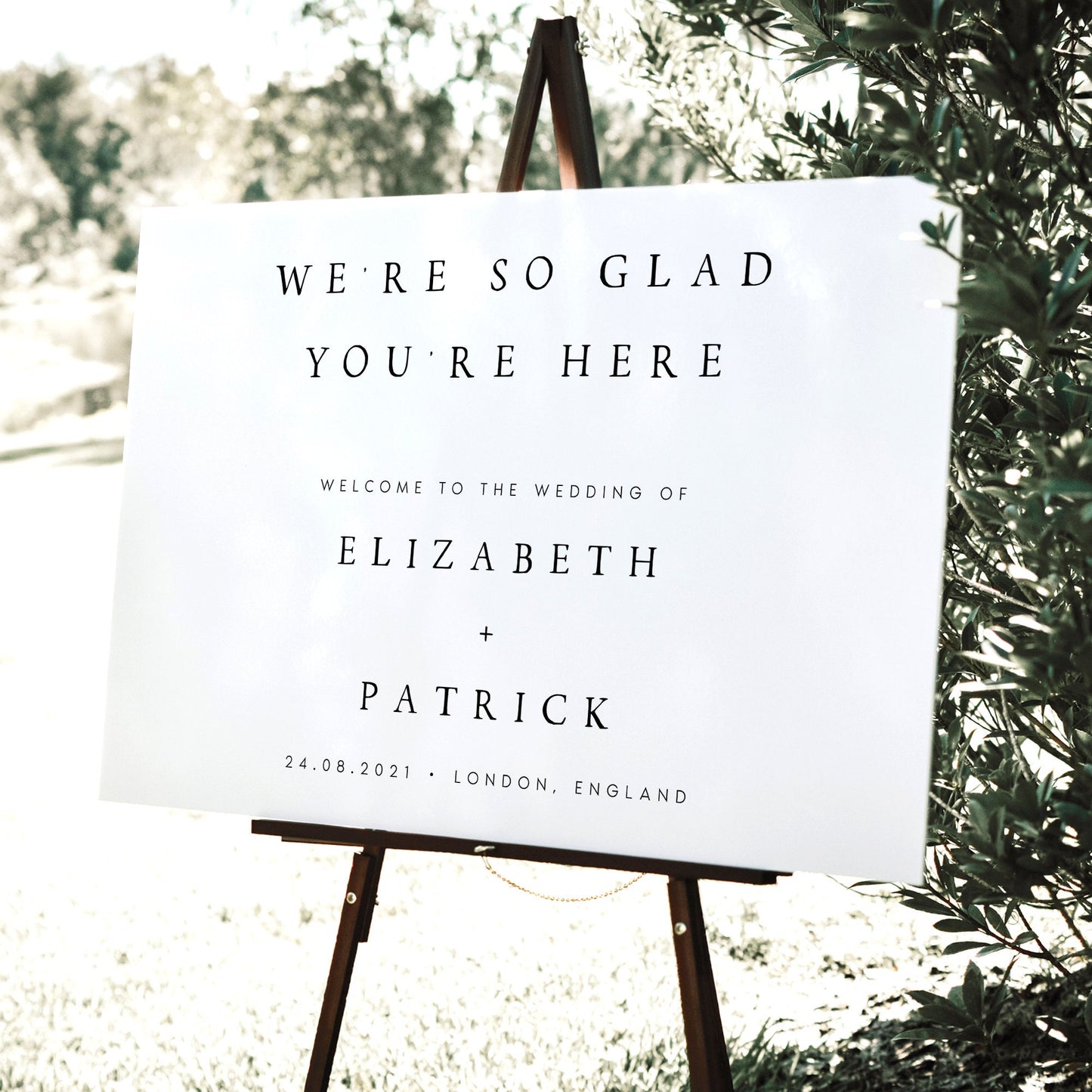 Elizabeth We're So Glad You're Here