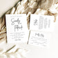 Sindy Modern Wedding Invitation Set Template