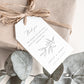 Adele Elegant Wedding Favor Tag Template