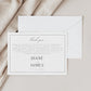 Diane Classic Wedding Thank You Note Template