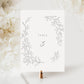 Adele Elegant Table Number Template