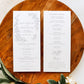 Adele Botanical Wedding Program Template