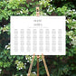 Diane Wedding Seating Chart Template