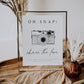 Quentin Minimalist Wedding Photo Sign