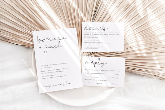 Bonnie Modern Wedding Bundle