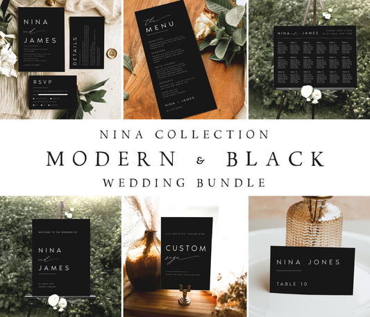 Nina Modern Wedding Bundle