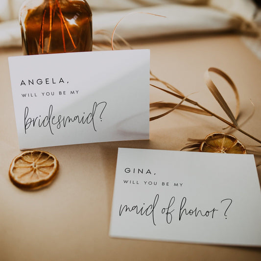 Angie Bridesmaid Proposal Card