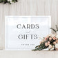 Diane Elegant Cards and Gifts Sign Template