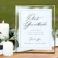 Cynthia Editable Wedding Photo Guestbook Sign Template with Border