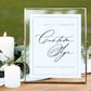 Cynthia Portrait Wedding Sign Template