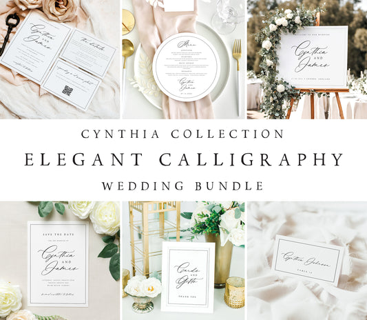 Cynthia Elegant Wedding Bundle