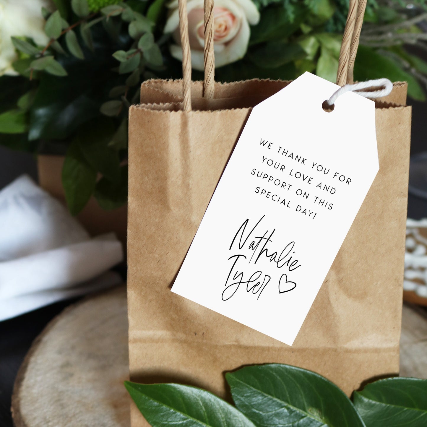 Nathalie Wedding Favor Tags