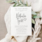 Nathalie Rehearsal Dinner Invitation Template