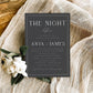 Anya Wedding Rehearsal Invitation Template