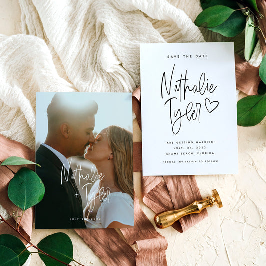 Nathalie Save the Date Template Download