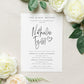 Nathalie Rehearsal Dinner Invitation Template